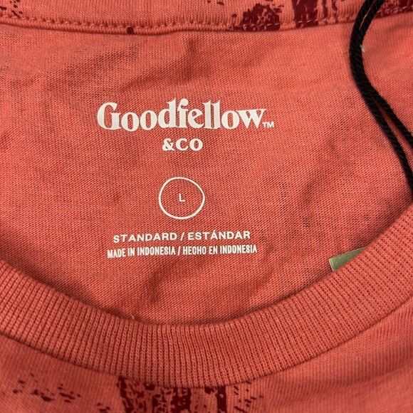 Goodfellow & Co. Men’s Faded Rose Cactus Print Short Sleeve T-Shirt Size Large - Picture 5 of 8